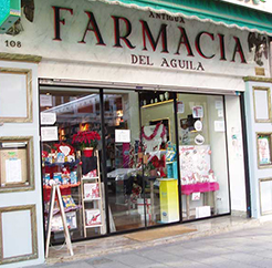 Farmacia El Águila - Comercios Centenarios de Madrid